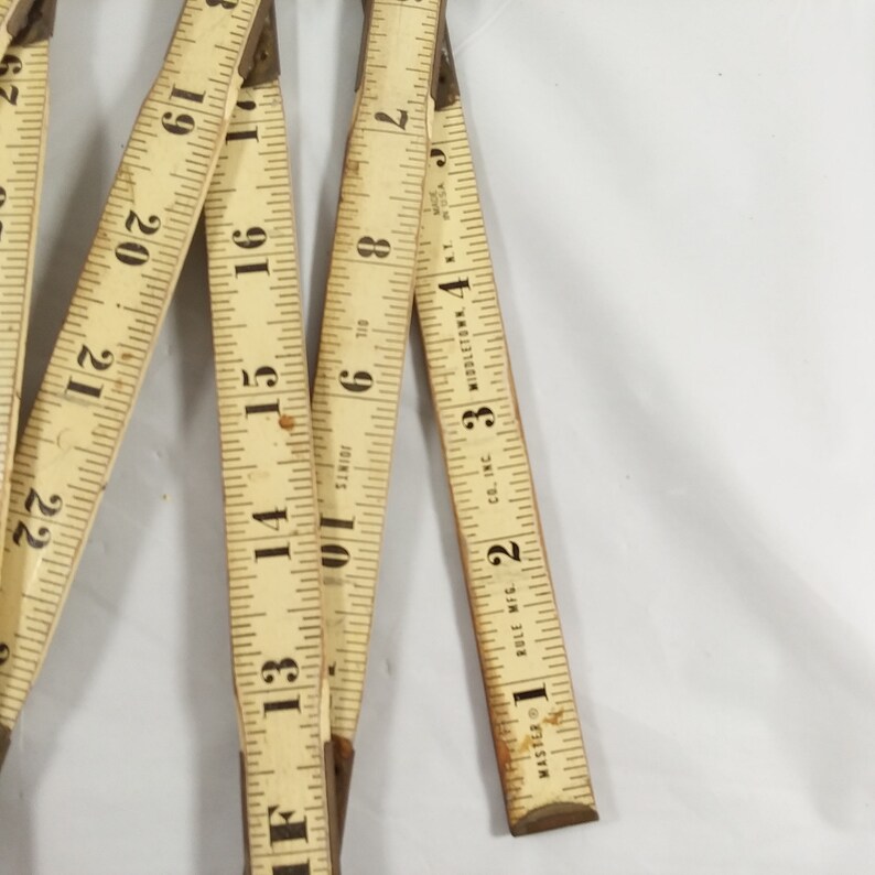 Master Vintage Wooden Folder Ruler - Etsy