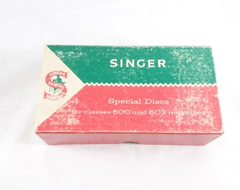 Singer Sewing Machine Special Discs for Classes 600 and 603 Machine Cams