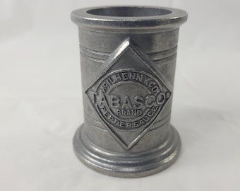 Vintage Cast Metal Tabasco Brand Bottle Holder