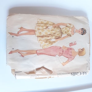 McCalls 5312 Misses Dress Easy Rule Pattern Cut