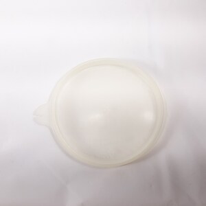 Clear Round Tupperware 4.5&quot; Diameter Lid 215