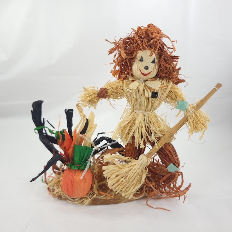 Scarecrow Broom - Etsy