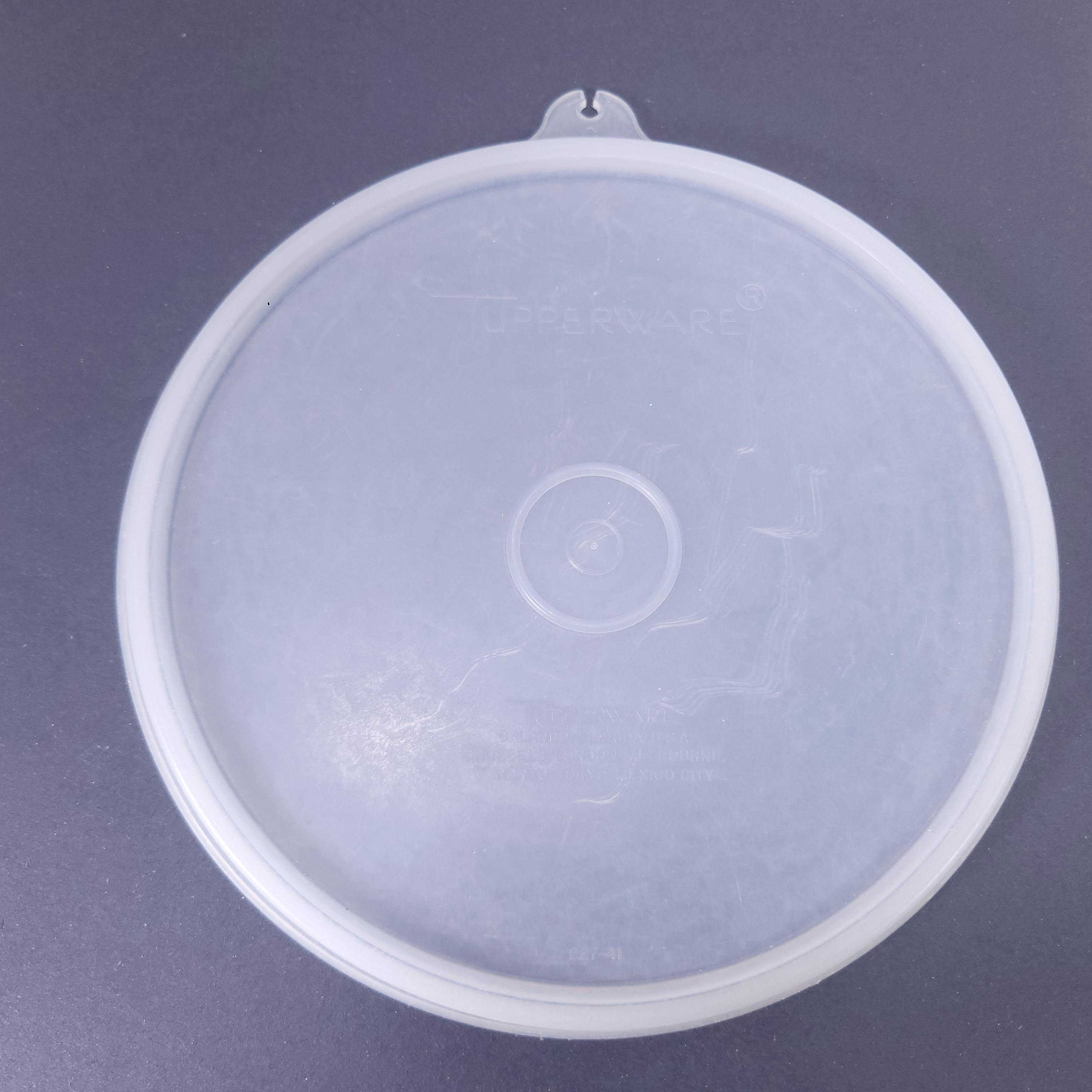 【新品・未使用】Tupperware 7 Circle Container レア Tupperware Clear Round Containers - Etsy