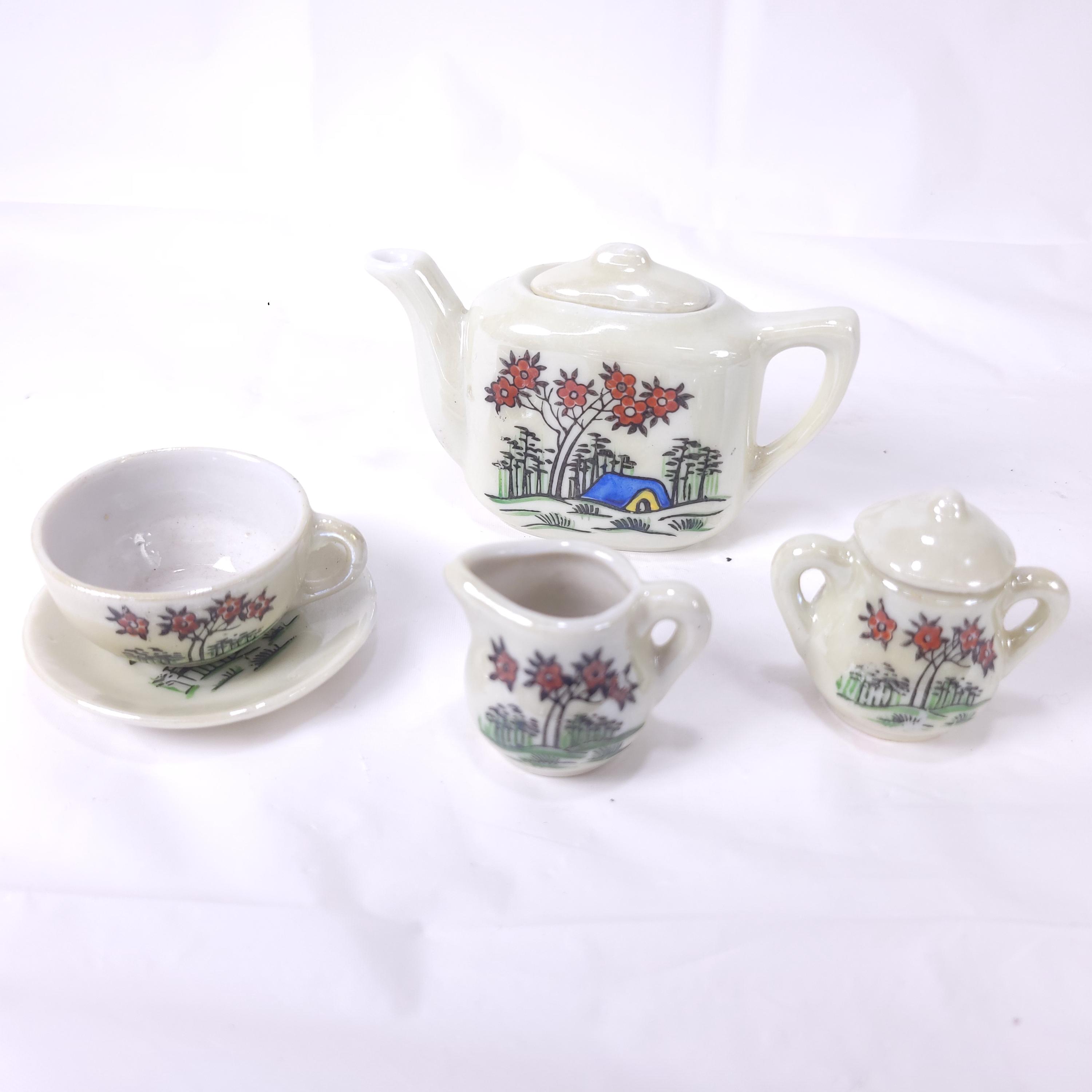 Vintage Doll Tea Set Japan - Etsy