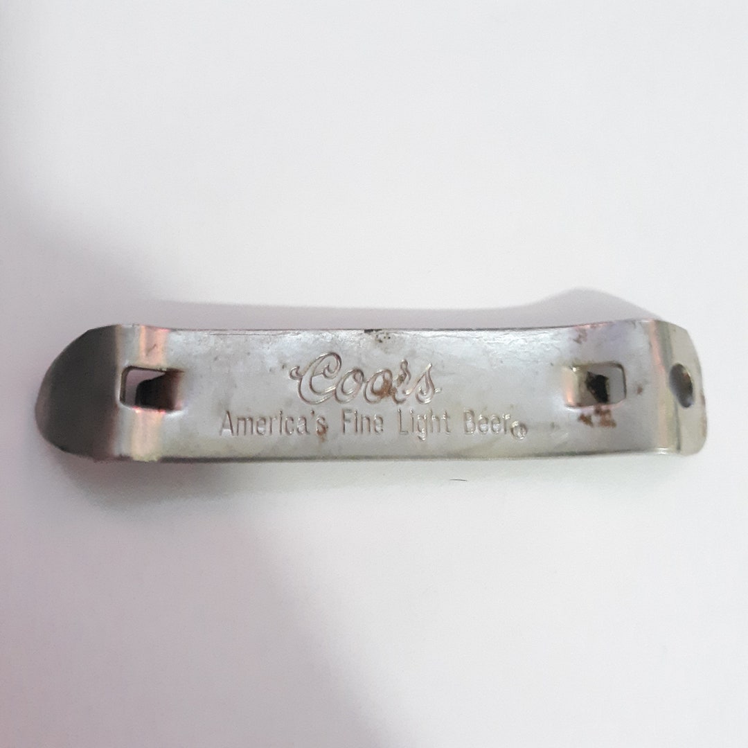 Coors American Fine Light Beer Vintage Bottle Can Opener Church Key ...