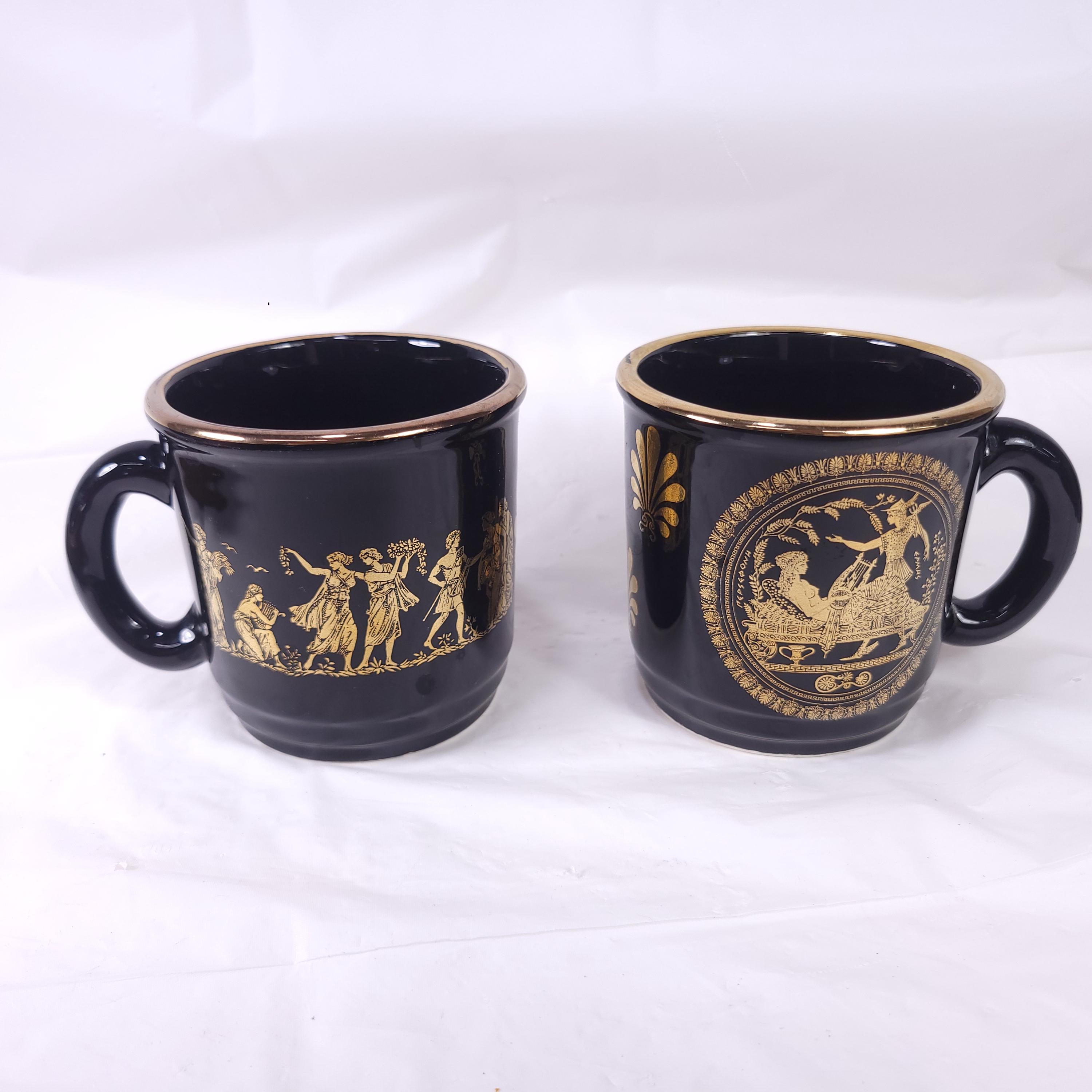 ギリシャ食器セット　24kGOLD柄 ギリシャ食器セット 24kGOLD柄 ギリシャ食器セット 24kGOLD柄