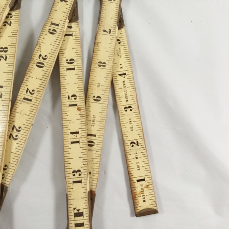 Master Vintage Wooden Folder Ruler - Etsy