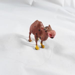 Vintage Miniature Plastic Animal Figure Camel