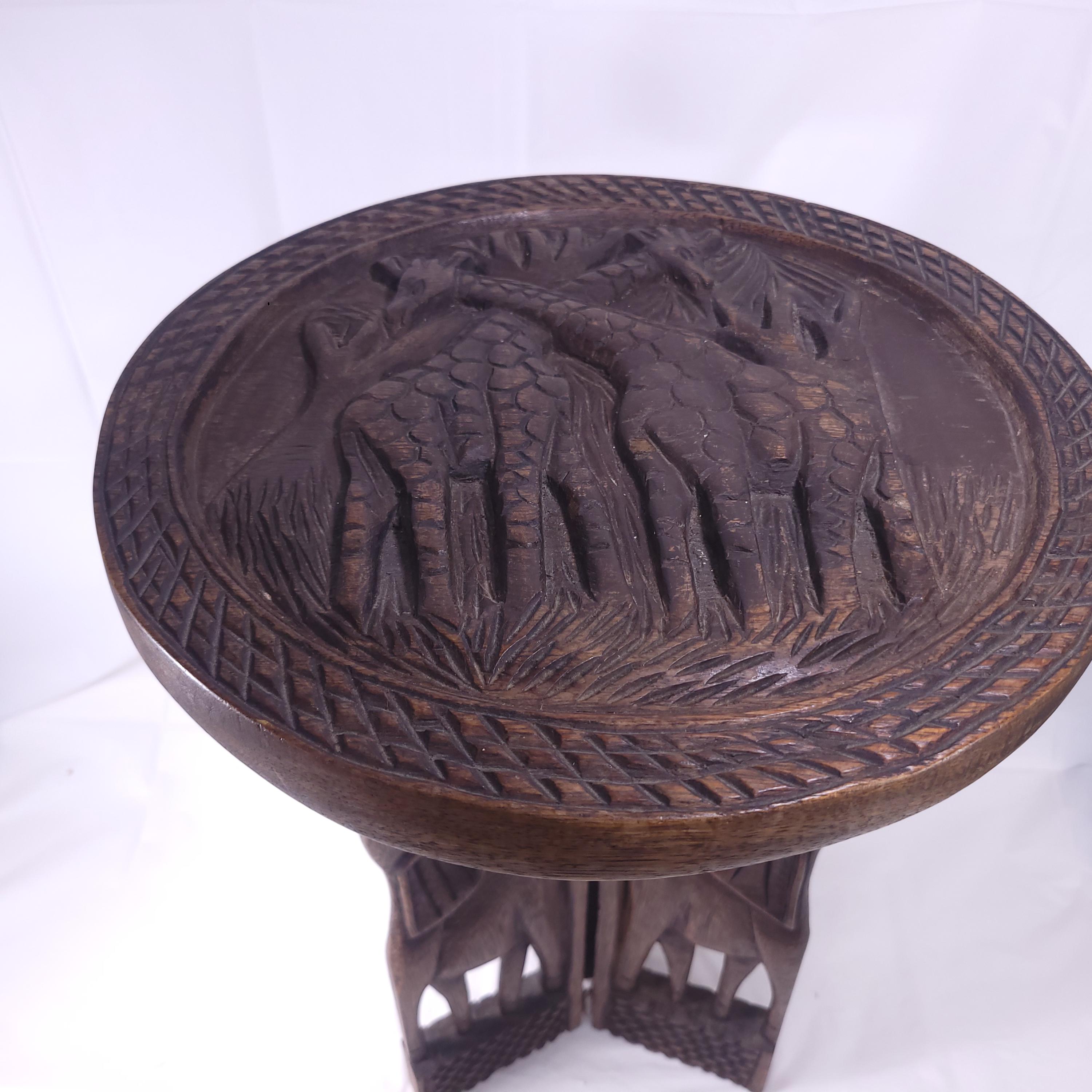 Vintage African Coffee Table - Etsy Canada