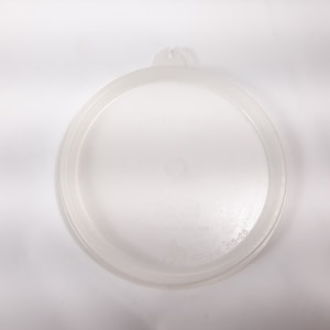 Clear Round Tupperware 4.5&quot; Diameter Lid 215-28