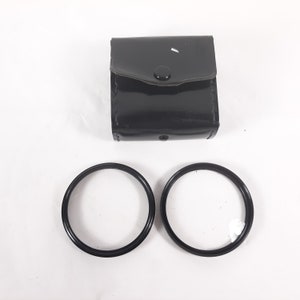 Vivitar Lenses No 1 No 2 55mm Japan With Case
