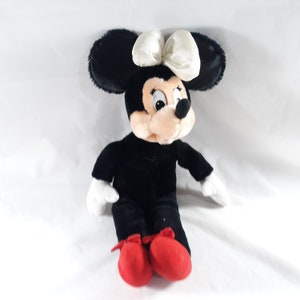 Minnie Mouse Applause Plush Vintage Plastic Eyes
