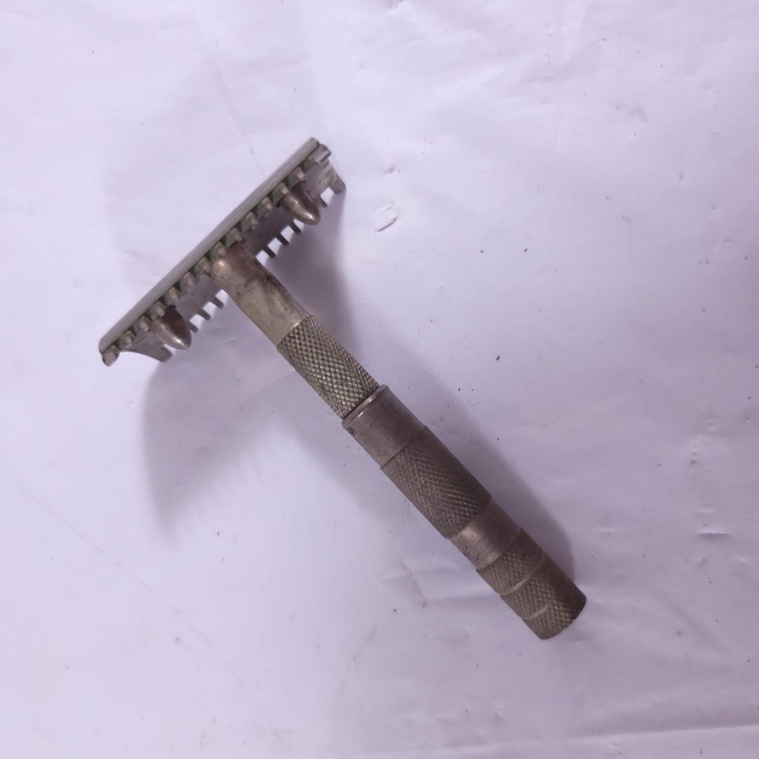 Vintage Double Edge Military Travel Safety Razor Made in Germany - Etsy