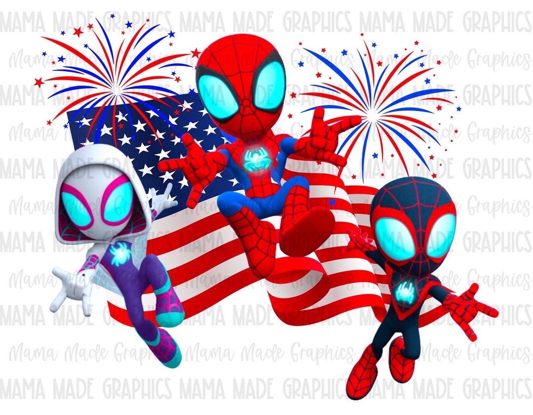 spiderman and fourth of july