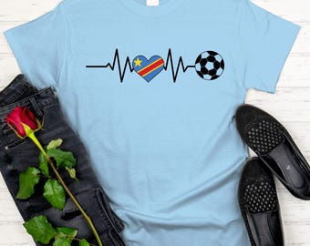 Morocco Soccer Heart T Shirt, 2026 Football World Cup Fan Tees, Moroccan Flag Game Day Apparel, Soccer Lover Gifts, Atlas Lions Support Tops