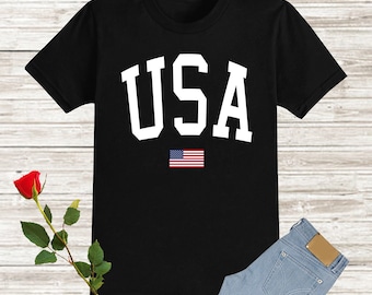 American Flag Shirt, 4th of July Shirt, USA shirt, Fourth of July Shirt, America Shirt, Patriotic Shirt, Independence Day Shirt,