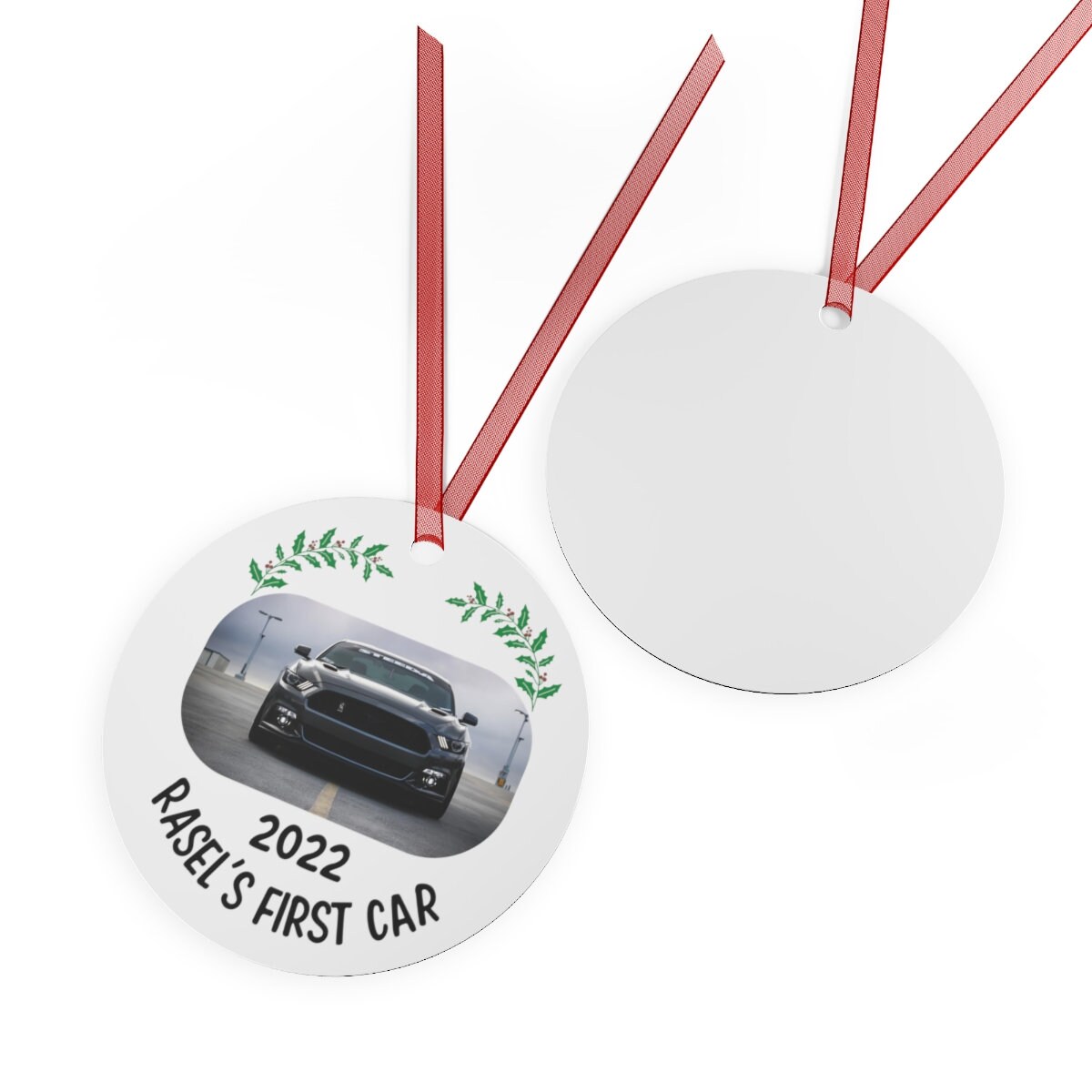 Personalized New Car Ornament 2023 My First Car Ornaments Keepsake