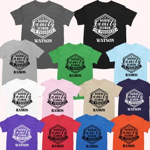 Warning Family Reunion In Progress Shirt, Personalized Family Vacation Shirt, Family Gathering Shirt, Customizable Family Reunion Shirts