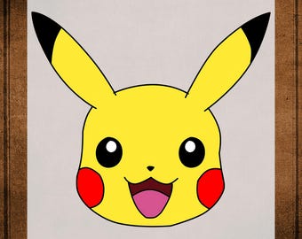 Cartoon Characters Ready to Press DTF Transfer, Funny Pikachu Heat Press Dtf Transfer, Cartoon UV DTF Sticker Iron on Transfers for Shirts