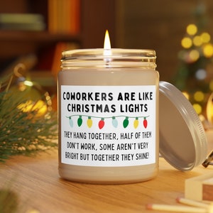 Christmas Coworker Candle