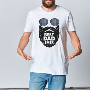 Camisa para o pai, melhor camisa do pai de todos os tempos, camisa do pai barbudo, melhor camisa do pai, camisa engraçada para o pai, camisa do dia dos pais para o pai, camisa legal para o pai