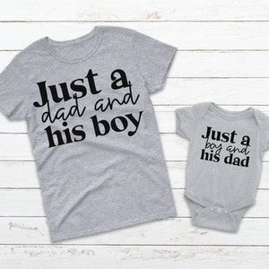 Matching Dad & Son Shirts, Matching Dad Shirt, Dad and Son Shirts, Matching Father&#39;s Day Shirts, Shirts for Dad and Son