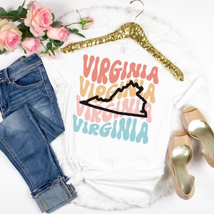 Virginia Shirt, VA Shirt, Virginia Gifts, Virginia Tee, State Shirt, Virginia State Shirt, Virginia T-Shirt, Cute Virginia Shirt