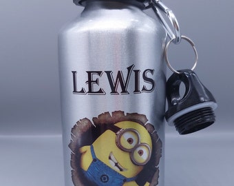 Minions 500ml water metal flask bottle robust school drink juice bottle