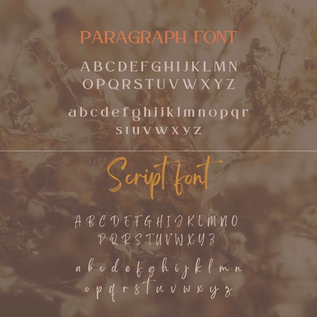 Mini Branding Kit With Color Palette and Canva Free Font Pairing ...