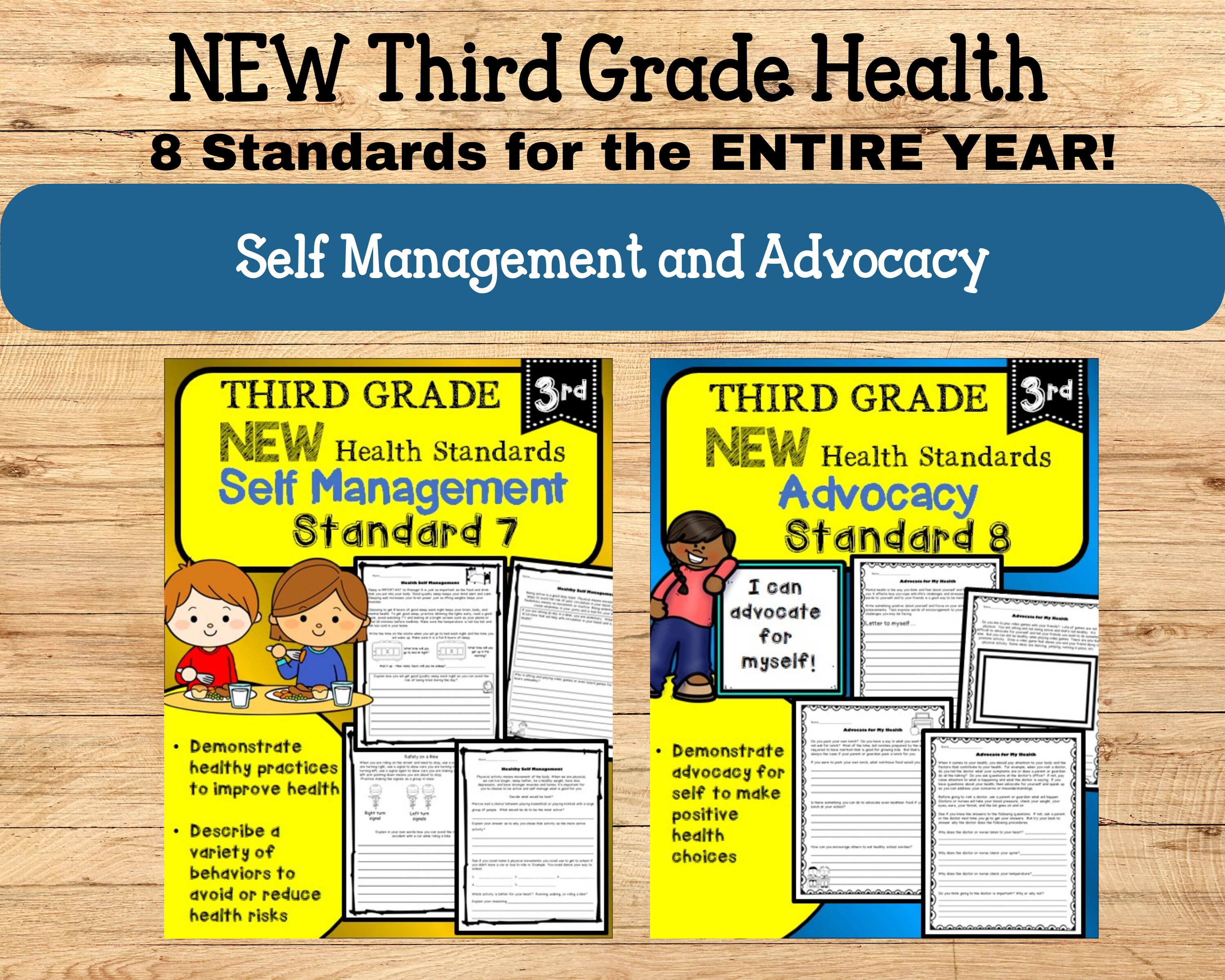 Third Grade Health Mental Health Physical Health Etsy