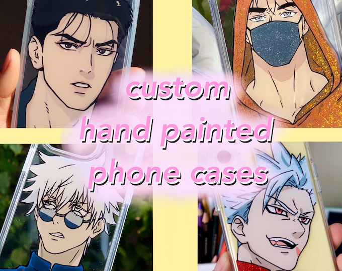 Custom Hand Painted Phone Cases - Anime | Manga