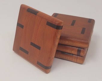Set of 4 - Small End Grain Coasters