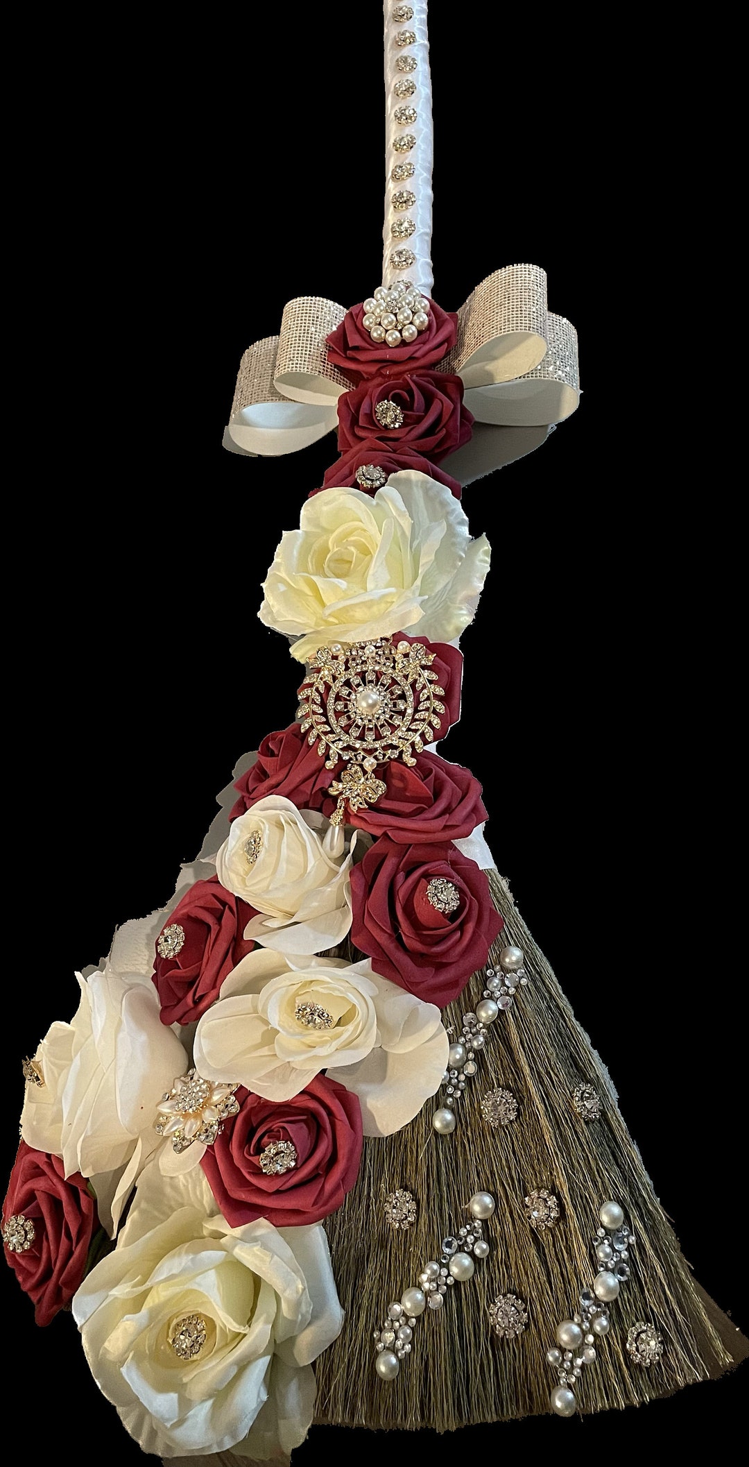 Personalized Wedding Broom for Jumping the Broom Ceremonies Etsy