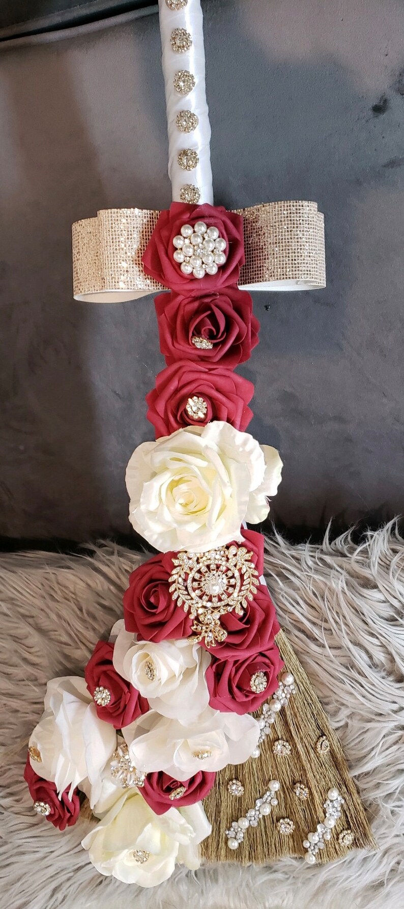 Personalized Wedding Broom for Jumping the Broom Ceremonies Etsy