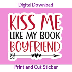 Smut Sticker PNG Adult Sticker Cricut Stickers Digital Stickers Book Lover