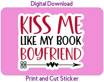 Smut Sticker PNG Adult Sticker Cricut Stickers Digital Stickers Book Lover