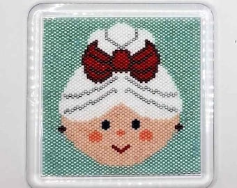 Mrs Claus Coaster