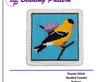 Gold Finch Coaster