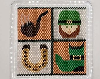 Luck of the Irish Coaster 2 Pattern