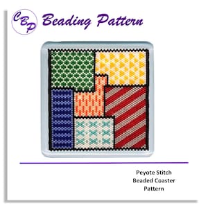 Crazy Quilt Coaster Pattern