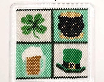 Luck of the Irish Coaster Pattern