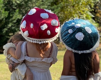 Cappello Da Fungo In Peluche - Costume Fata E Cosplay, Per Bambini E Adulti - Foto 5