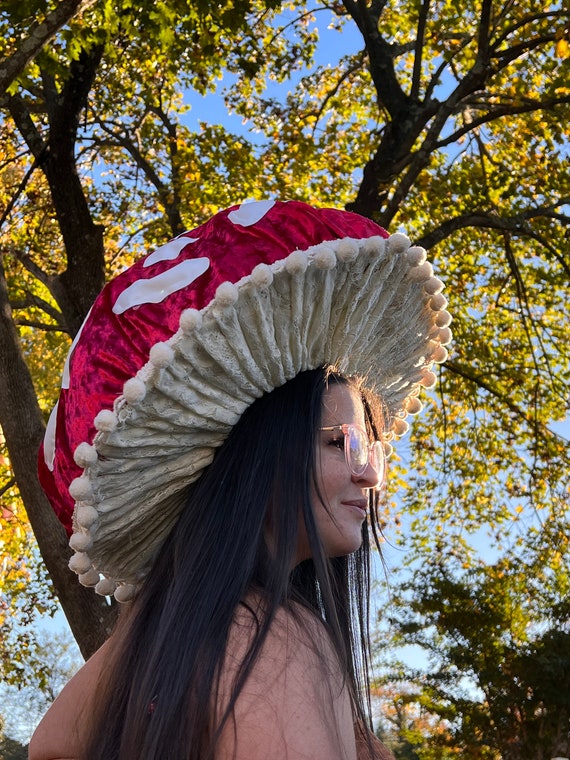 DIY Easy Mushroom Hat Tutorial DIGITAL DOWNLOAD Renaissance