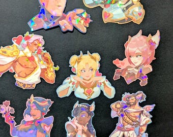 OW Cupid Stickers