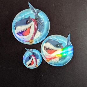 Jeff the Landshark Holo Sticker