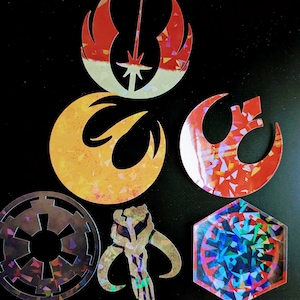 Star Wars Faction Stickers Symbols