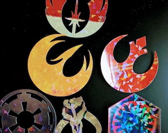 Star Wars Faction Stickers Symbols