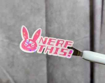 OW Ult Voice-line fanart Stickers