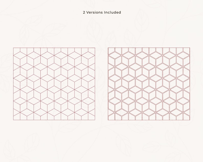 Tumbling Blocks Tumbler Template SVG for Cricut Silhouette - Etsy