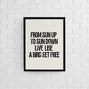Dermot Kennedy Lyrics Printable Wall Art